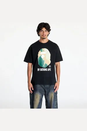 A Bathing Ape T-shirt Tie Dye By Bathing Ape Tee Black x Beige XXXL