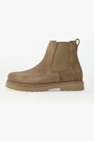 Birkenstock Sneakers Highwood Slip On Mid W Leather Velvet Taupe EUR 36