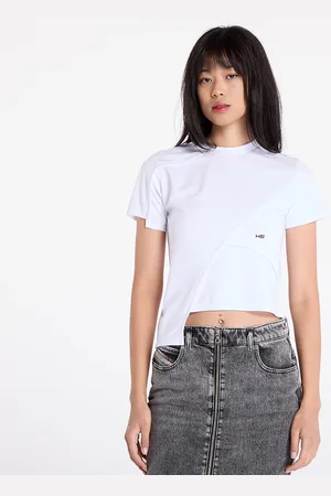 HELIOT EMIL T-shirt Deconstructed T-Shirt White XL