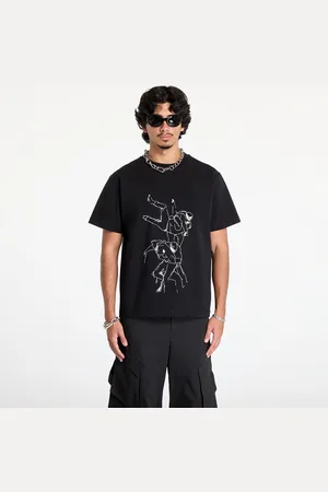 HELIOT EMIL T-shirt Shelter Printed T-Shirt UNISEX Black L