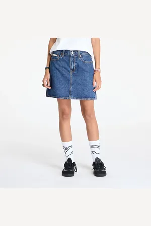 Calvin Klein Jeans Hero High Rise Mini Skirt Blue M/30