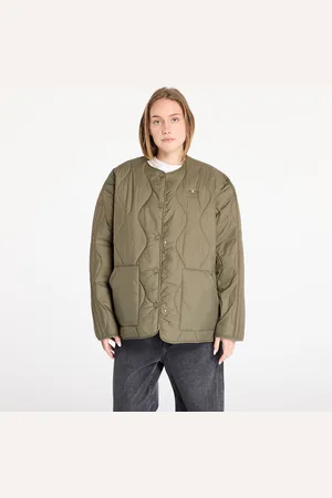 adidas Jas adidas Quilted Liner Jacket Olive Strata S