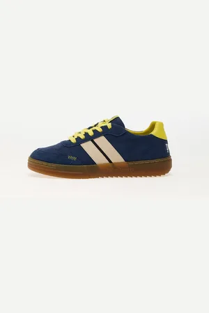 Palm Angels Sneakers University Track Suede Snk Blue A Yellow EUR 33