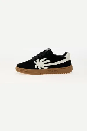 Palm Angels Sneakers Palm Beach University Leather Black White EUR 33