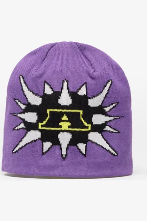 AWAKE NY A Bomb Skully Beanie Plum Universal