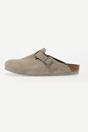 Birkenstock Sneakers Boston Suede Leather Stone Coin EUR 41
