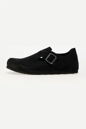 Birkenstock Sneakers London Suede Leather Black EUR 36