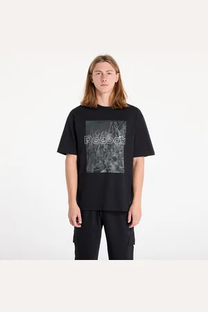 Reebok T-shirt Classics Team Tradition Short Sleeve Tee UNISEX Black L