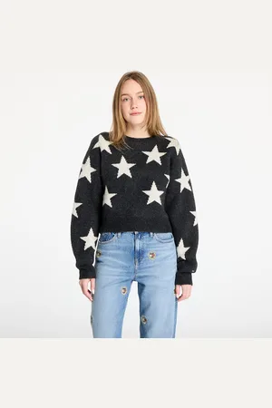 Tommy Hilfiger Trui Tommy Jeans Star Patern Sweater Black L