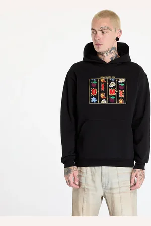 DIME Sweatshirt VLT Hoodie UNISEX Black XS
