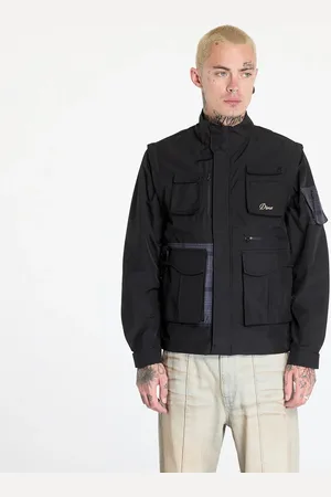 DIME Jas Fishing Zip-Off Jacket UNISEX Black M