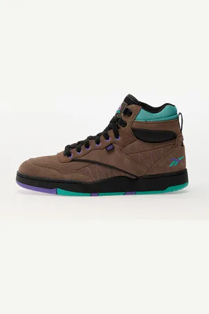 Reebok Sneakers Bb 4000 Ii Mid Brown/ Black/ Unleashed Green EUR 43