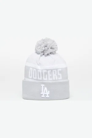New Era Los Angeles Dodgers Knit Medium MLB Jake Cuff Beanie Dolphin Gray Universal