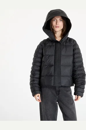 Nike Jas Sportswear Swoosh Puffer PrimaLoft® Therma-FIT Oversized Hooded Jacket Black/ White L