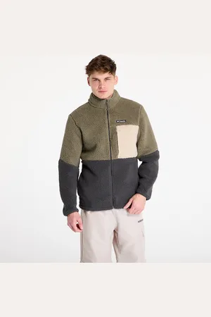 Columbia Sweatshirt Mountainside™ Heavyweight Fleece Stone Green XL