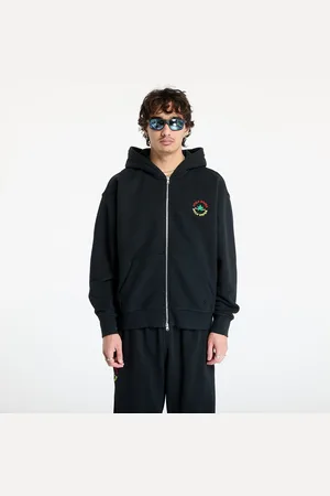 Converse Sweatshirt x Daily Paper Full Zip Hoodie Black S