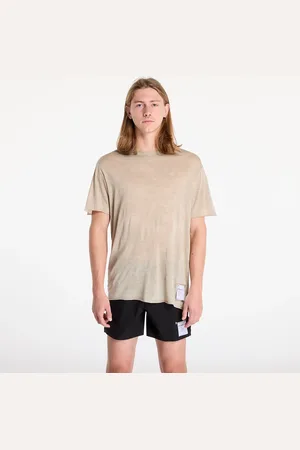 SATISFY T-shirt CloudMerino T-Shirt UNISEX Sun Bleached Greige M