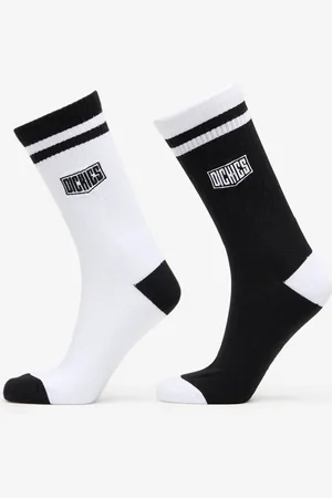 Dickies Philipsburg Socks 2-Pack White/ Black L
