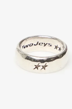 TWOJEYS Signature Ring Silver 58 mm