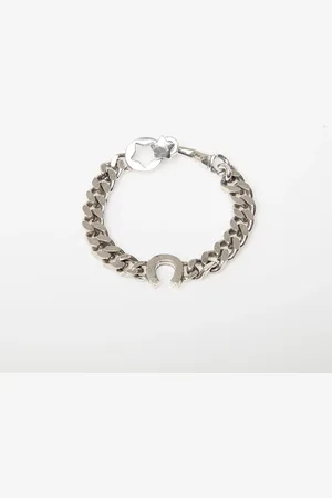 TWOJEYS Horseshoe Bracelet Silver 20 cm
