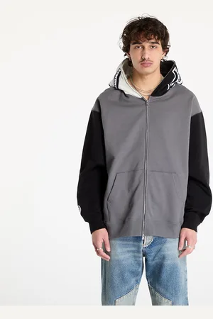 A Bathing Ape Sweatshirt Shark Full Zip Hoodie 1 UNISEX Black L