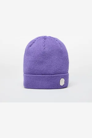 A Bathing Ape One Point Knit Cap M Purple Universal