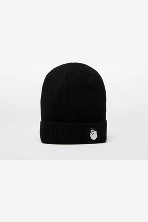 A Bathing Ape One Point Knit Cap M Black Universal