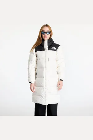 The North Face Jas Nuptse Parka White Dune M