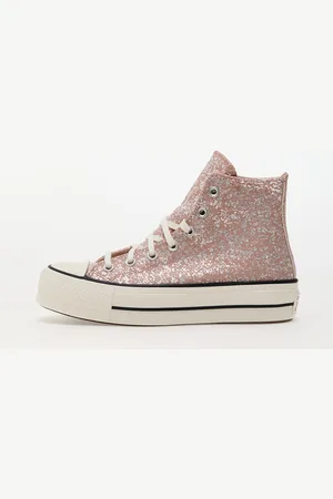 Converse Sneakers Chuck Taylor All Star Lift Platform Glitter Dusty Cinder/ Egret/ Black EUR 41.5