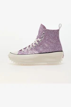 Converse Sneakers Run Star Hike Platform Glitter Classic Amethyst/ Egret/ Black EUR 37