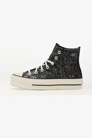 Converse Sneakers Chuck Taylor All Star Lift Platform Glitter Into The Void/ Egret/ Black EUR 41.5