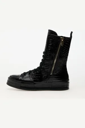 Converse Sneakers Chuck 70 Plus Xhi Leather Black/ Black/ Light Gold EUR 36.5