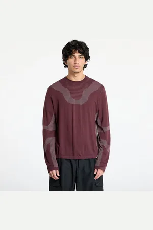 Nike T-shirt ACG "Delta River" Dri-FIT ADV Long - Sleeve Base Layer Burgundy Crush/ Beyond Pink L