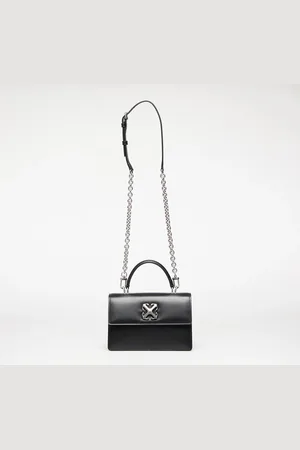 OFF-WHITE Tas Jitney 1.4 Top Handle Chain Black/ Silver Universal