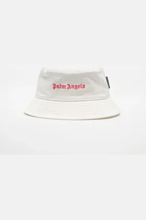 Palm Angels Logo Bucket Hat Butter Cherry I