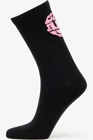 Carhartt Heartbreaker Socks 1-Pack Black/ Lumo Pink 35-40