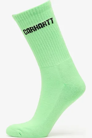 Carhartt Industry Socks 1-Pack Lumo Green/ Black Universal