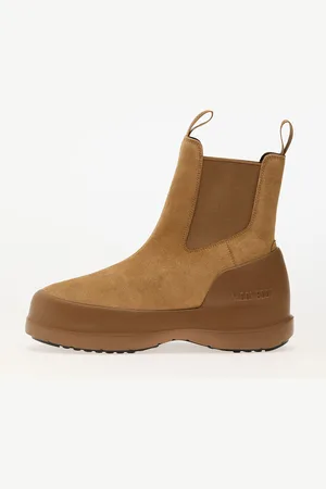 Moon Boot Sneakers Luna Chelsea Suede Sand EUR 36
