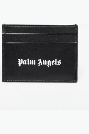 Palm Angels Portemonnee Classic Logo Card Holder Black/ White Universal