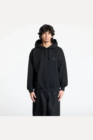 Y-3 Sweatshirt French Terry Hoodie UNISEX Black L