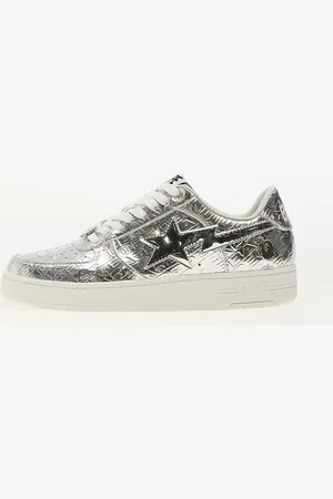 A Bathing Ape Sneakers Bape Sta 5 L Silver EUR 34.5