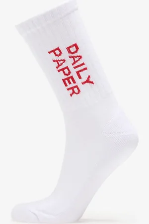 Daily paper Logotype Socks White/ Red Universal