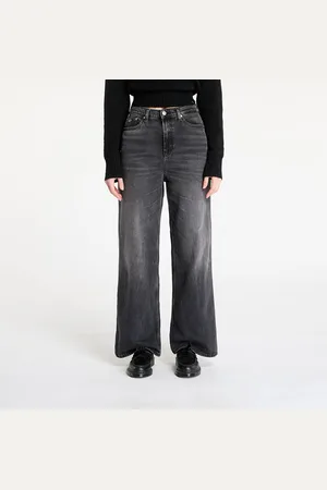 Tommy Hilfiger Spijkerbroek Tommy Jeans Claire High Rise Wide Jeans Denim Black W25/L30