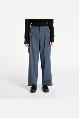 Calvin Klein Broeken Jeans Tailored Wide Leg Pants Blue 25