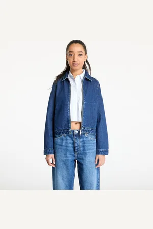 Calvin Klein Jas Jeans Zip Denim Jacket Denim M