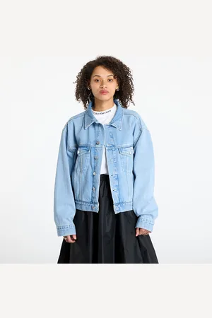 Calvin Klein Jas Jeans Boxy Denim Jacket Denim L