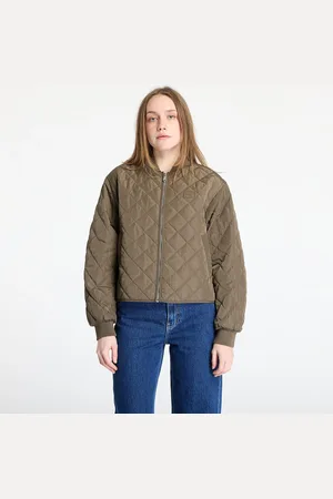 Calvin Klein Jas Jeans Quilted Jacket Gray L