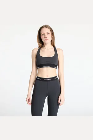 Calvin Klein Sport Modern Sport Medium Support Bra Black L