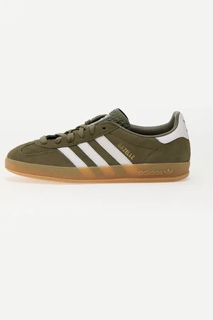 adidas Sneakers adidas Gazelle Indoor Olive Strata/ Ftw White/ Gold Metallic EUR 44