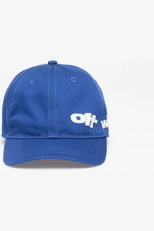 OFF-WHITE Type Graphic Baseball Cap Blue/ White II
